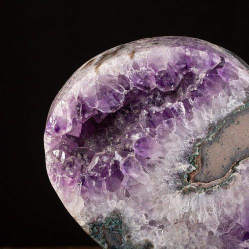 Cœur daméthyste extraordinaire - Minéral de la meilleure, Verzamelen, Mineralen en Fossielen