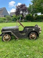 Tri-ang  - Trapauto Original WW2 Willys Jeep pedal car -, Antiquités & Art, Antiquités | Jouets