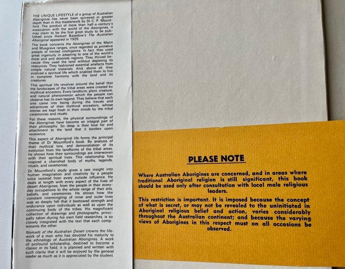 Charles Mountford - Nomads of the Australian Desert - 1976, Antiek en Kunst, Antiek | Boeken en Manuscripten