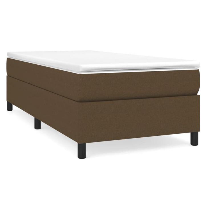 Bedframe 90x200cm Donkerbruin | Retour Deal | 51% Korting!, Huis en Inrichting, Slaapkamer | Bedden, 90 cm, 200 cm, Bruin, Nieuw