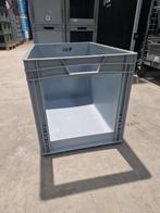 Magazijnbak euronorm 600x400x420mm met grote grijpopening, Ophalen of Verzenden