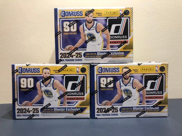 2024/25 Panini Donruss Stephen Curry, LeBron James, Luka, Collections, Autocollants
