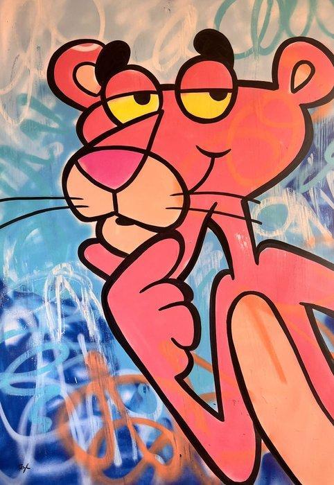 Gunnar Zyl (1988) - Pink Panther, Antiquités & Art, Art | Peinture | Moderne