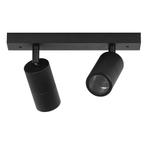 Spots opbouw Richtbare wandspot Juno 2 zwart, Verzenden, Nieuw