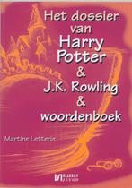 Het dossier van Harry Potter en J.K. Rowling en woordenboek, Boeken, Verzenden, Zo goed als nieuw, Martine Letterie