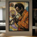I_KONIQ - Miles Davis street art jazz