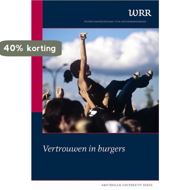 Vertrouwen in de burger / WRR Rapporten / 88 9789089644046, Boeken, Politiek en Maatschappij, Gelezen, Verzenden
