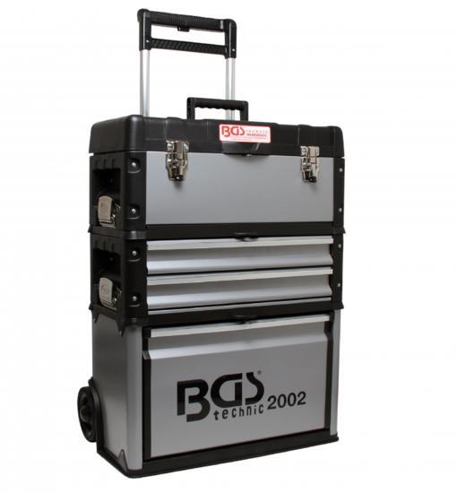 Bgs Technic Professioneel mobiel opslag station, 3 delig, Auto diversen, Autogereedschap, Verzenden