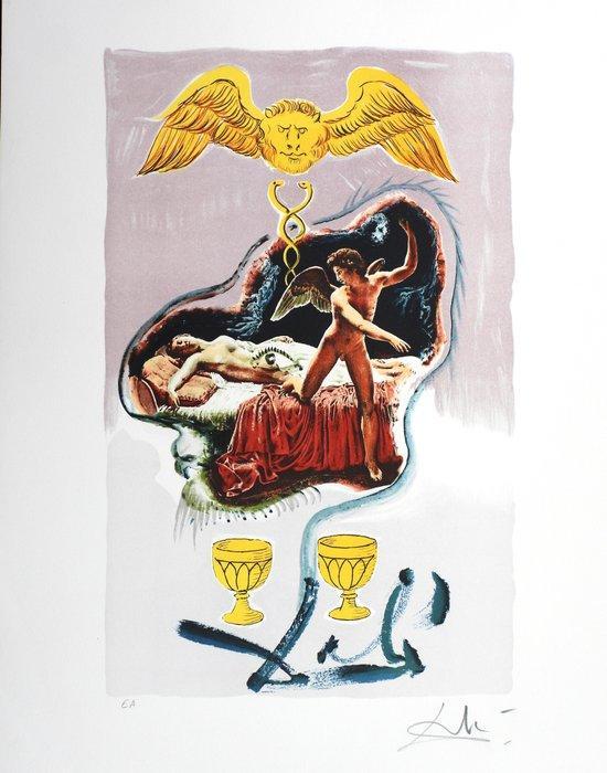 Salvador Dali (1904-1989) - Tarot - 2 Of Cups, Antiquités & Art, Antiquités | Autres Antiquités