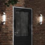 vidaXL Buitenwandlamp roestvrij staal zilverkleurig, Verzenden, Nieuw