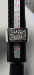 Zegelring Platina - 1.36ct. tw. Diamant (Natuurlijk)