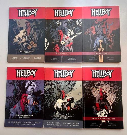 Hellboy 7 to 12 - 6 Album - 2008/2012, Boeken, Strips | Comics