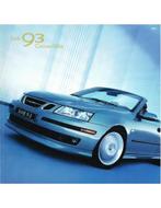 2005 SAAB 9-3 CABRIOLET BROCHURE ENGELS (USA), Boeken, Nieuw
