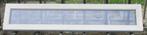 pvc/ aluminium raam , chassis 200 x 40 creme / zwart 9005, Doe-het-zelf en Bouw, Kunststof, Raamkozijn, Nieuw, Ophalen of Verzenden