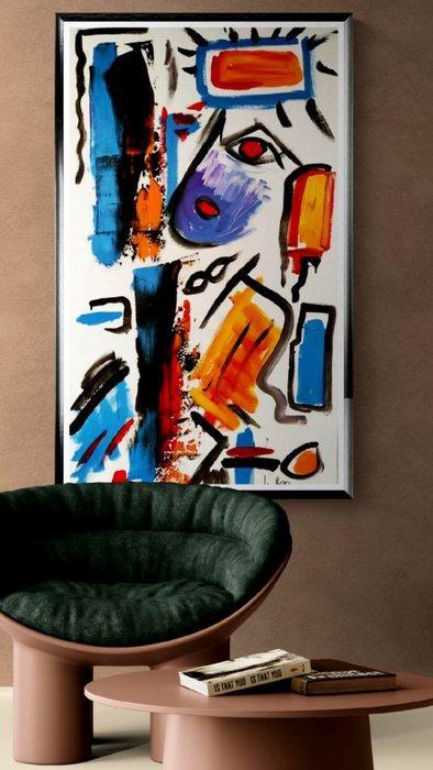 Luc Mora - My sun - XXL, Antiek en Kunst, Kunst | Schilderijen | Modern