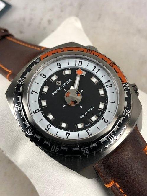 Favre-Leuba - Harpoon Raider Automatic 500M -, Handtassen en Accessoires, Horloges | Heren