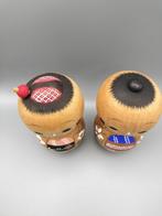 Kokeshi créatives - Bois - Japon - Période Shwa (1926–1989)
