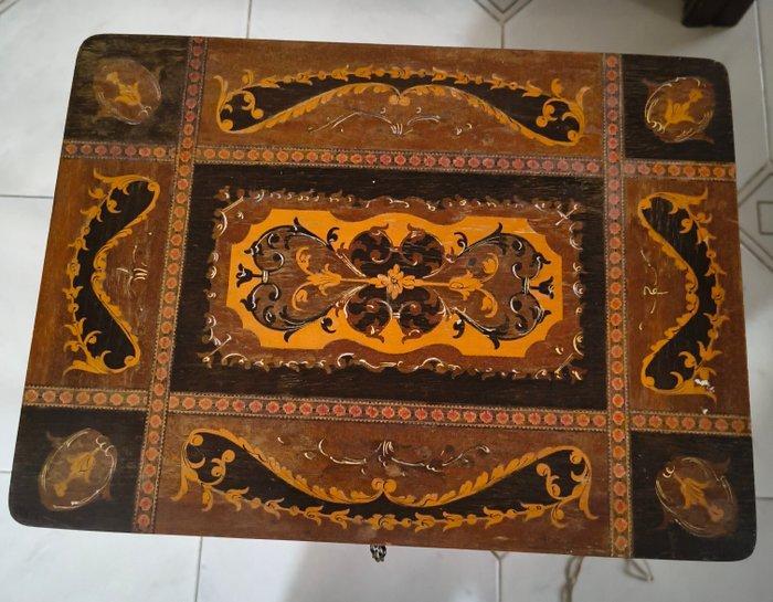 Middentafel - Hout - Intarsio sorrentino, Antiek en Kunst, Curiosa en Brocante
