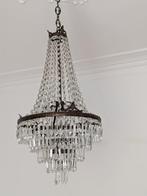 Kroonluchter - Brons, Kristal - Reusachtig rijk, Antiek en Kunst