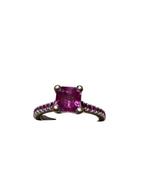 Ring - 18 karaat Witgoud - 1.60ct. tw. Saffier - Saffier, Handtassen en Accessoires, Ringen, Nieuw