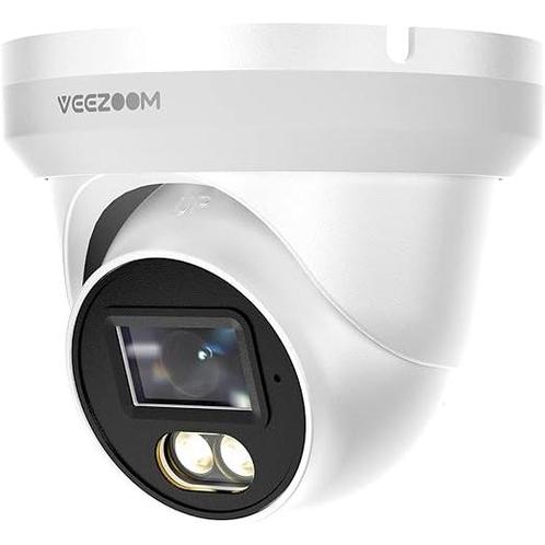 Veezoom - beveiligingscamera 4K 5mp - PoE buitencamera IP, Audio, Tv en Foto, Videobewaking, Verzenden