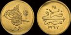 Egypt 5 piaster 1876 (1293ah) Abdul Hamid Ii goud, Verzenden