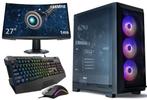 Complete 144Hz RTX 3050 Gaming PC Setup - 27 Curved Gami..., Informatique & Logiciels, Ophalen of Verzenden