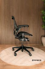 Herman Miller Aeron Remastered Zwart (Onyx) Gaming, Huis en Inrichting, Bureaustoelen, Verzenden, Zwart, Zo goed als nieuw, Bureaustoel