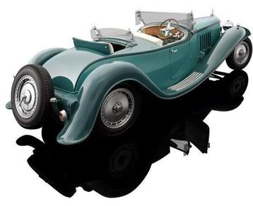Bauer 1:18 - Model sportwagen - Bugatti Royale Roadster