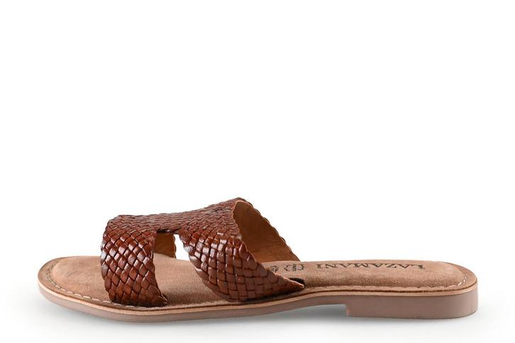Lazamani Muiltjes in maat 38 Cognac | 5% extra korting, Kleding | Dames, Schoenen, Overige kleuren, Zo goed als nieuw, Verzenden