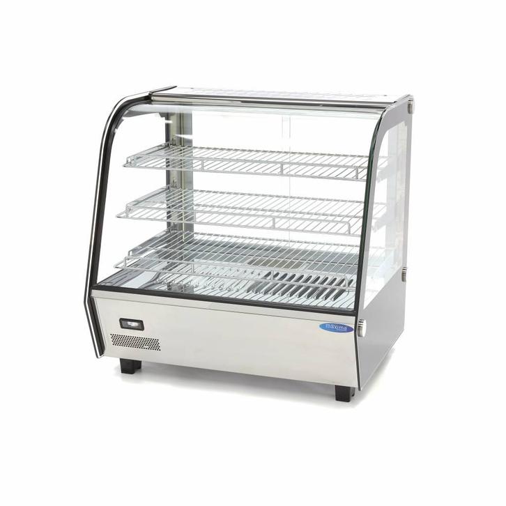 Warmhoudvitrine - 120 L - 67,8 cm - 3 Niveaus, Zakelijke goederen, Horeca | Keukenapparatuur, Nieuw in verpakking, Overige typen