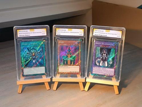 Konami - 3 Card - Jinzo, Monster Reborn and House Dragonmaid, Verzamelen, Overige Verzamelen