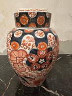 Grote Japanse Imari voorraadpot - Porselein - Japan - Meiji, Antiek en Kunst