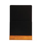 Dubbelzijdig krijtbord - Menuhouder | Met houten voet |, Verzenden, Nieuw in verpakking