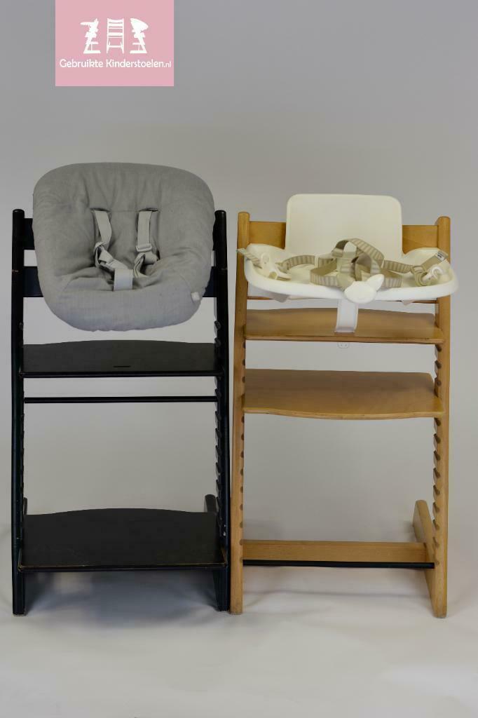 Chaise haute Stokke doccasion - Chaises Hautes Durables, Kinderen en Baby's, Kinderstoelen, Meegroeistoel, Zo goed als nieuw, Aanschuifbaar