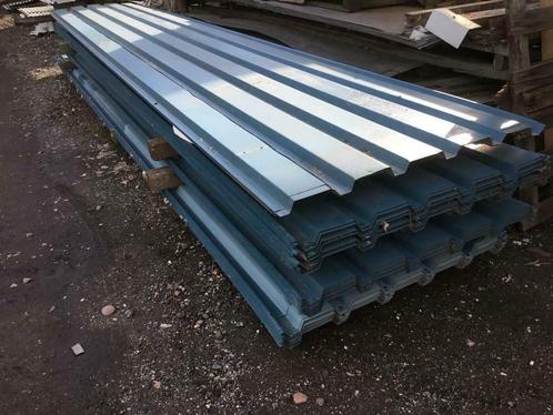 Staalplaten, Doe-het-zelf en Bouw, Dakpannen en Dakbedekking, Dakplaat of Dakpanplaat, Overige kleuren, Zo goed als nieuw, Metaal