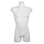 *TIP*  Plastic collection torso 3/4 model heer wit H2100-01, Articles professionnels, Ophalen of Verzenden