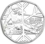 5 Euro 2005 Österreich 100 Jahre Skisport zilver