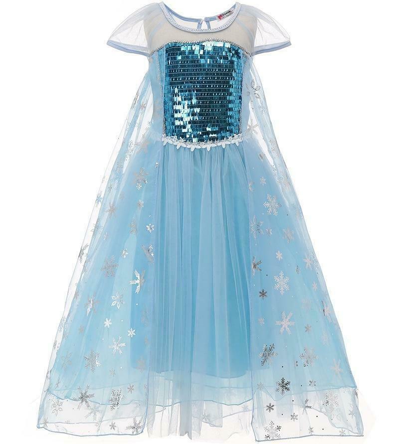 Prinsessenjurk Elsa jurk Frozen Kleedje Costumes de carnaval Deguisements 2ememain