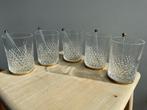 Val Saint Lambert - Gobelets en verre à whisky (5) - Cristal, Antiek en Kunst, Antiek | Glaswerk en Kristal