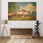 Daniel Bulimar Henciu - Horses, Antiek en Kunst