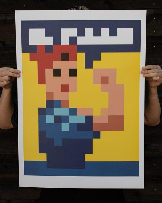 Pappas Pärlor (1977) - We can do it, Antiek en Kunst, Kunst | Designobjecten