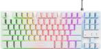 Gaming Toetsenbord - TKL - Verlichting - Qwerty - Wit, Verzenden, Nieuw