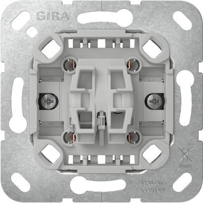 Gira Tussen Drukknop Schakelaar Inzet 10AX 250V - 312700, Doe-het-zelf en Bouw, Elektriciteit en Kabels, Verzenden