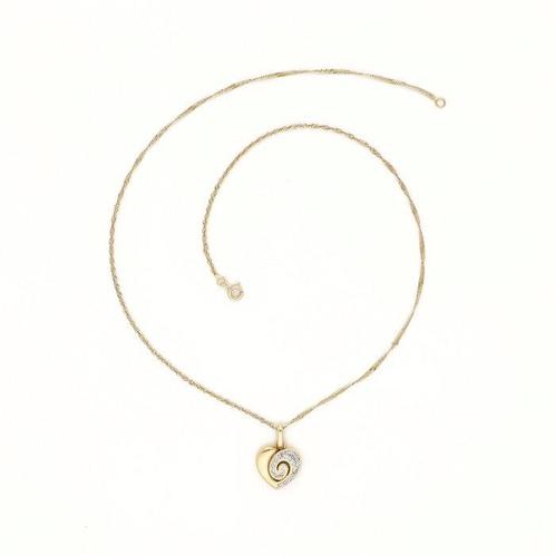 Collier - 18 carats Or jaune Diamant (Naturelle), Handtassen en Accessoires, Kettingen