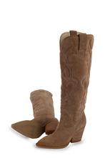Sacha Cowboy laarzen in maat 38 Beige, Kleding | Dames, Verzenden, Beige, Zo goed als nieuw, Sacha