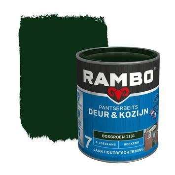 Rambo Pantserbeits Deur&Kozijn Zijdeglans Dekkend Bosgroen, Bricolage & Construction, Peinture, Vernis & Laque, Envoi