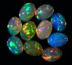 Ct. 5.30 Natuurlijke Ethiopische Opalen - Cabochon - Hoogte:, Verzamelen