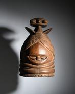 sculptuur - Mende-helmmasker - Sierra Leone, Antiquités & Art, Art | Art non-occidental