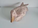 Appelant canard - originele antieke houten lokeend - Bois